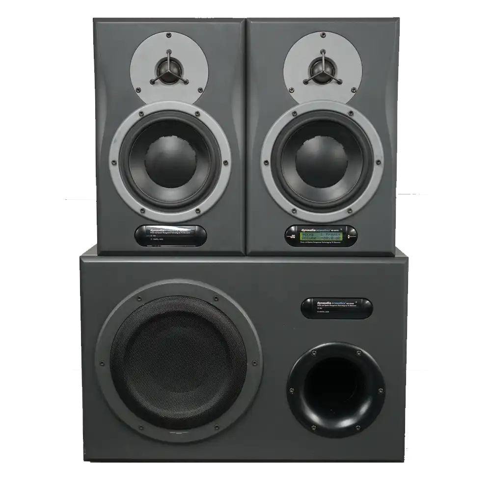 Dynaudio Air6 _ Air Base12 Call FX Rentals now on 020 8746 2121 to rent the best pro-audio post production equipment